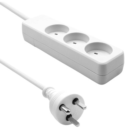 ProXtend Danish IT Power Strip 3-Way - Reliable & Efficient Power Solution (KIT3-KIT02W)